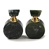 Natural Moss Agate Dropper Perfume Bottles DJEW-H010-04G-04-1