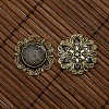 12mm Clear Domed Glass Cabochon Cover for Flower DIY Photo Brass Cabochon Making DIY-X0113-AB-NF-4