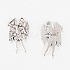 Tibetan Style Alloy Pendants TIBEP-Q063-47AS-RS-1