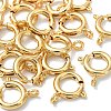SHEGRACE Brass Spring Ring Clasps XGRPCN257-222G-2