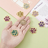 Alloy Enamel Pendants PALLOY-CJ0001-66-RS-5