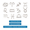 24Pcs 2 Sets Zinc Alloy Jewelry Pendant Accessories FIND-FW0001-08P-7