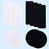 Shoe Repair Synthetic Rubber Heel Replacement DIY-CP0012-66A-7