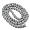 Opaque Glass Beads Stands LS-EGLA-A035-P6mm-D22-3