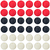 Rubberized Style Imitated Silicone Acrylic Beads MACR-PA0001-06A-05-6