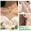 60Pcs 10 Styles Golden Tone Alloy Enamel Pendants FIND-CJ0003-48-7