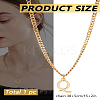 1Pc 304 Stainless Steel Letter Pendant Necklaces NJEW-LP0001-33Q-G-2