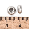 202 Stainless Steel Beads STAS-P238-10P-E-3