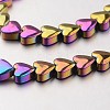 Electroplate Non-magnetic Synthetic Hematite Bead Strands X-G-F300-22A-02-1