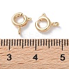 Rack Plating Brass Spring Ring Clasps KK-F090-22LG-3
