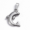 Tarnish Resistant 201 Stainless Steel Pendants STAS-O113-19P-1