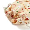 Christmas Theme Cloth Printed Storage Bags ABAG-F010-02B-04-3