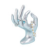 Resin Mannequin Hand Jewelry Display Holder Stands RDIS-WH0009-015A-5