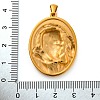 Religion Golden Tone 304 Stainless Steel Pendants LS-STAS-K289-01G-10-3