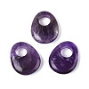 Natural Amethyst Pendants G-T144-09E-1
