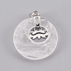 Natural Quartz Crystal Pendants KK-F751-J23-3