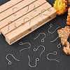100Pcs 316 Stainless Steel French Earring Hooks JX138A-4