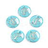 Synthetic Turquoise Charms G-L561-001P-1