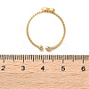 304 Stainless Steel Cuff Rings for Women RJEW-B118-01G-5