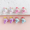 Alloy Enamel Pendants FIND-Z117-09G-1