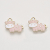 Alloy Enamel Pendants X-ENAM-S119-005E-1
