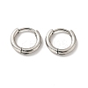 Tarnish Resistant 201 Stainless Steel Huggie Hoop Earrings LS-STAS-H164-01P-1