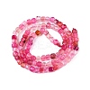 Dyed Natural Agate Beads Strands G-T138-211G-2