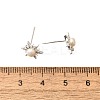 Natural Pearl Ear Studs EJEW-L099-02P-5