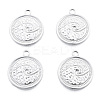 Non-Tarnish 201 Stainless Steel Pendants STAS-N098-248P-2