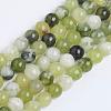 Natural Qinghua Jade Beads Strands G-G818-01-6mm-5