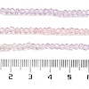 Transparent Painted Glass Beads Strands X1-DGLA-A034-T2mm-A05-3