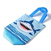 Cartoon Printed Shark Non-Woven Reusable Folding Gift Bags with Handle ABAG-F009-D04-2