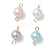 Polished Shell Pearl Round Links PALLOY-JF04647-1