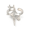 Star Zinc Alloy Open Cuff Ring LS-RJEW-Z048-01P-02-3