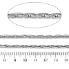 304 Stainless Steel Boston Link Chains STAS-P386-05B-P-2