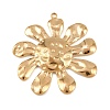 304 Stainless Steel Pendants STAS-H249-06G-1