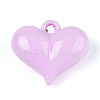 Opaque Acrylic Pendants SACR-T017-45D-1