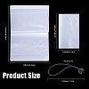 1Pc A6 Transparent PP Plastic Photocard Storage Albums AJEW-GL0004-48-2