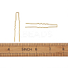 Hair Accessories Iron Hair Forks Findings OHAR-TAC0002-01G-7