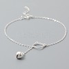 Cat Shape Alloy Link Bell Tassel Anklets for Women FS-WG4EFA6-01-5