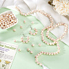 Printed Natural Wood European Beads WOOD-PH0002-79A-5