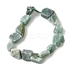 Natural Green Aventurine Gemstone Beads Strands G-S386-C03-3