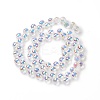 Transparent Glass Beads Strands GLAA-G096-01D-2