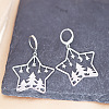 201 Stainless Steel Leverback Earrings FS-WGCA6C3-01-3