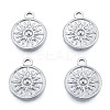 Non-Tarnish 201 Stainless Steel Pendants LS-STAS-N098-223P-2