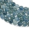 Natural Blue Fluorite Beads Strands GG-CBAF158-12mm-3
