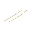 Brass Flat Head Pins LS-X-KK-WH0058-03D-G01-2