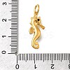 Brass Micro Pave Cubic Zirconia Pendants KK-U061-19A-G-3