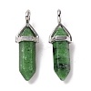 Natural Ruby in Zoisite Pointed Pendants G-K329-44P-2