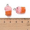 Opaque Resin Imitation Food Pendants RE-CBAF169-07A-3